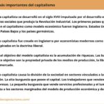 El capitalismo, definición, origen y características