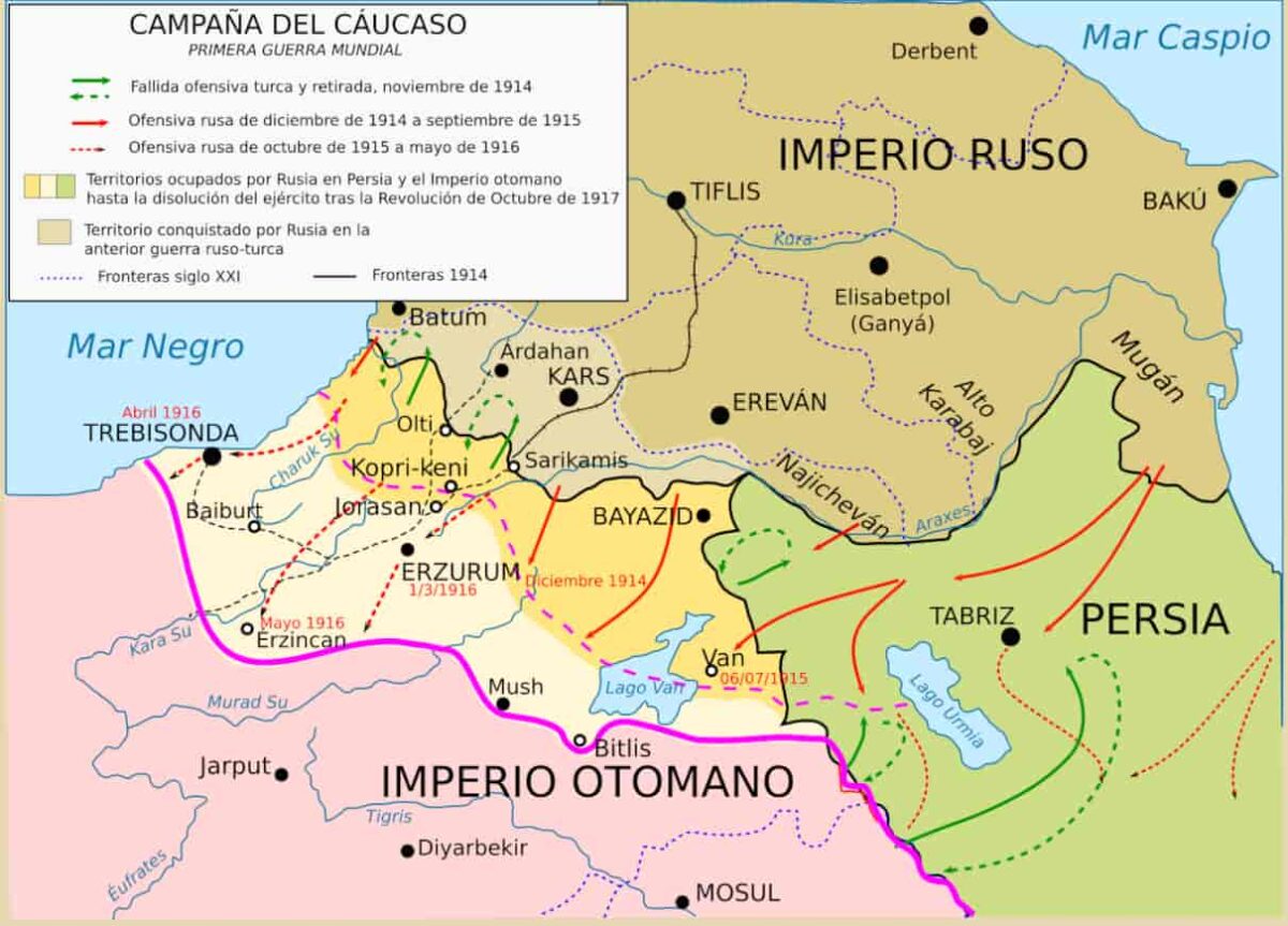 Mapa Primera Guerra Mundial